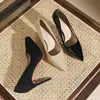 8023-1 Zapatos de Tacón Alto Rojos Cómodos y Sexys para Mujer, Nuevo Modelo 2026, Punta Fina, Impresionantes Zapatos de Salón Profesionales
