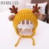 Toucas de Bebê Inverno Bebês Super Fofas Meninos Toucas de Lã Crianças Outono e Inverno Toucas de Tricô Grossas Atacado