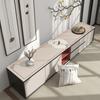 Novo estilo chinês flor e pássaro couro PU armário de TV pano toalha de mesa luxo leve doméstico à prova d'água à prova de óleo descartável sala de estar mesa de jantar pano