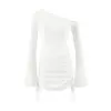 Vestido Largo con Cordón Isla del Deseo Puro Sorteo Verano 2026 Nuevo Chica Caliente Sexy Transparente Bodycon Corto