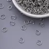 Círculo Círculo aberto Círculo de boca chata Pendurar pequenos ornamentos Pingentes Argola de conexão Fivela redonda Anel redondo Materiais artesanais Miçangas Perler Fivela para pendurar