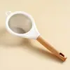 Peneira de Farinha de Aço Inoxidável Cozinha Doméstica Peneira Fina de Vazamento para Assar Peneira de Açúcar Tela de Filtro para Suco Leite de Soja Superfície da Peneira Peneira de Pó
