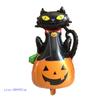 Comércio Exterior Halloween Morcego Preto Cabeça de Abóbora Balão de Filme de Alumínio Fantasma Crânio Esqueleto Decoração de Bar Balão de Festa