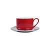 Caneca de Café e Pires de Cerâmica com Espelho Colorido Macaron Estilo Normcore Coleção Especial Comemorativa de Jingdezhen Presente para Outros