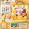 Arcilla Ultra Ligera Deli Arcilla Antibacteriana Bolsa Grande Juguetes Educativos para Niños Arcilla de Colores Plastilina Materiales Hechos a Mano DIY