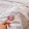 Alfombrilla Refrigerante de Tela Gruesa Engrosada de Verano Sábana para Cama de Estudiante Pieza Única para Cama Individual de Dormitorio Lavable a Máquina Todas las Estaciones Funda de Almohada