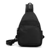 Mochila Feminina 2026 Outono Nova Grande Capacidade Casual Bolsa de Peito Leve Simples Resistente à Água Nylon Mochila de Viagem