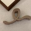 Horquilla de línea simple de celebridades de Internet, horquilla de alta calidad para la parte posterior de la cabeza femenina, tocado de tiburón de moda de verano para mujer