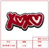 Patches Bordados Coloridos de Toalha com Letras em Inglês para Roupas, Jaquetas Puffer, Chapéus, Patches Decorativos com Logo