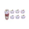 Novo Chapéu Hello Kitty Maçã Desenho Animado Acessórios de Nail Art Fofo Resina 3D DIY Brincos Acessórios para Penteado