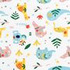 Nuevo Dibujo Animado de Flores Algodón Tela de Algodón Estampada Camiseta para Bebé Ropa para el Hogar Ropa Interior Pantalones Anti-mosquitos Tela para Ropa Infantil