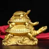 Latão bronze três gerações tartaruga geração Tartaruga da Longevidade Tartaruga dragão tartaruga ornamentos para casa atacado