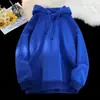 Comercio exterior Europa y Estados Unidos moda de temporada de aguas termales y otoño 360g pesado compuesto color sólido sudadera con capucha camiseta básica en stock