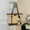 Bolsas Tejidas de Diseño de Nicho Europeo y Americano para Mujer Verano 2026 Nuevo Estilo Bolso Tote Casual de Gran Capacidad para el Trabajo y los Viajes