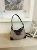 Bolso de Ante Retro Bajo el Brazo para Mujer 2026 Nuevo Otoño Casual Bolso de Hombro Único Bolso Cruzado Bolso de Commute Melange