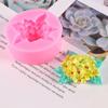 Molde de Silicone DIY Flor Doce Bolo Molde Flor Galho Molde de Assar Molde Doce Flor de Lírio