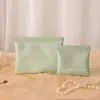 Bolsa de Almacenamiento Auto-Cerrable con Banda Elástica de PU para Cables de Datos y Auriculares, Mini Bolsa Portátil tipo Labial, Billetera