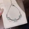 Pulsera Rota Estrella Qingyu~Estilo Coreano Minimalista Degradado de Circonita, Sensación de Lujo Ligero de Alta Gama, Joyería de Mano Exquisita Versátil