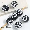 Dibujos Animados Lindos m Frijoles Cuentas Pintadas a Mano Cuentas Sueltas Cuentas Sueltas Hechas a Mano Material para Cadena de Teléfono Móvil DIY Llavero Accesorios
