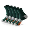 Meias de Basquete Transfronteiriças Yilu para Homens e Mulheres, Meias de Cano Médio, Absorventes de Suor, Antiodor, Meias Profissionais para Corrida, Meias Esportivas Color Block Atacado