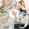 Guantes Desechables de Champú CPE Guantes de Plástico Transparente para Limpieza de Cocina Guantes para Champú en Salón de Belleza Guantes para Teñido de Cabello