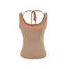 Camisola de tiras con escote halter, estilo dos piezas falso, ajustada, para mujer, verano, nuevo estilo americano, bloque de color, top corto
