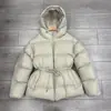 25 Nuevas Chaquetas de Plumas Ligeras de Invierno para Mujer, Ceñidas a la Cintura, Adelgazantes, con Capucha, Abrigo Puffer Engrosado G102122