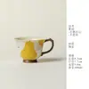 Taza de Té Pintada a Mano Rinyu Gui Song Jardín de Peras Ganso Blanco Pequeñas Notas Asa Taza del Propietario Lujo Ligero Taza de Cata de Té de Gama Alta Beber Té Taza Individual