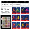 Taiyu Export Gancho para Mosca Mariposa Microobjetos Set Pesca con Mosca Señuelo Artificial Alta Simulación Boca de Caballo Raya Blanca Anzuelo de Corriente Equipo de Pesca