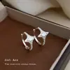 Aretes tipo Ear Cuff Estrella Radiante Incrustados con Circonita Pequeño Lote Personalidad Estilo Fresco Pendientes Moda Temperamento Lujo Ligero Sensación de Alta Gama Joyería para Orejas