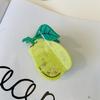 Novo clipe de ácido acético de frutas bonito coucou mesmo estilo acessórios de cabelo grande grampo de cabelo limão tubarão clipe de cabelo fronteira cruzada