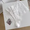 Meias de Verão Finas JK Cor Sólida para Panturrilha Meia-calça de Primavera com Renda Doce Meias Lolita Caídas