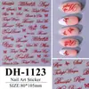 Adesivos para unhas com arte de borboleta em folha de ouro, estilo francês, mais vendidos, simples e elegantes, com design à prova d'água estilo coreano