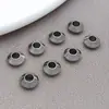 Ábaco de Acero Inoxidable Cuentas de Platillo Volador Cuentas Curvas Cuentas Espaciadoras Chapadas en Oro al Vacío Cuentas de Posicionamiento Pulsera DIY Collar Accesorios de Joyería