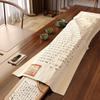 Nueva funda de tela para guzheng chino, estilo chino, retro, zen, guqin, universal, gris, toalla
