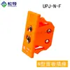 Soquete de Painel para Termopar Upj-K-F Tipo K/T/J/N Conector de Medição de Temperatura Cartão Embutido Universal Montado em Painel