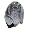 Camisas de pana nuevas y modernas de estilo japonés para hombre, con un diseño inspirado en Hong Kong, moda coreana y una estética minimalista y casual