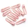 Presilhas Bico de Pato Sem Emendas Redondas de Duas Pontas, Presilhas de Cabelo Pintadas por Spray, Acessórios de Material para DIY, Presilhas de Cabelo Coloridas Doces Macaron Venda por Atacado para Crianças