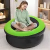 Sofá Inflável para Dormir e Deitar, Sofá Tatami para Quarto Individual com Apoio para os Pés, Poltrona para Janela de Canto, Sofá Preguiçoso para Varanda