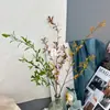 Folhagens Artificiais Folhas de Salgueiro Nevado Flores Artificiais Florista Recomenda Linha de Flores e Folhas Verdes de Alta Qualidade para Paisagismo de Casamento e Arranjos de Flores de Entrada