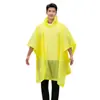 Poncho Impermeable de Eva No Desechable para Adultos al Aire Libre Viaje Concierto Portátil Multifuncional Moda