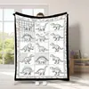Manta DIY para Colorear Personalizada Transfronteriza Dibujo a Líneas Blanco y Negro Manta de Graffiti Manta de Pintura Interactiva Padre-Hijo para Niños Amazon