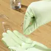 Guantes para Lavar Platos con Puño Elástico para Tareas Domésticas Diarias, Guantes Gruesos de Goma Duraderos para Uso en la Cocina, Guantes para Limpieza de Ropa