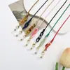Cadena para Gafas Transfronteriza Europea y Americana, Cuerda para Gafas con Hebilla en Forma de U Simple y de Moda, Cadena para Gafas, Accesorios de Cadena para Mascarilla Antiperdida
