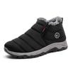 Botas de algodón de invierno para hombre transfronterizas, zapatos para personas de mediana edad y mayores, botas de tela antiguas de Beijing, zapatos de papá, botas cálidas con forro polar, entrega de una pieza