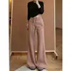 Pantalones deportivos acampanados retro para mujer, nuevo estilo de otoño, de cintura alta, ajustados, pantalones de chándal anchos estilo casual americano, pantalones de campana