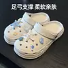 Novos Sapatos Vazados de Verão Frescos Respiráveis Modernos Simples Para Uso Externo Secagem Rápida Aumento de Altura Sola Grossa Sandálias de Praia Chinelos