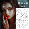 Adesivo Facial Dia de Todos os Santos Maquiagem Cicatriz Adesivo Rubi Maquiagem Sanguinária Diamante Acessórios para Olhos de Palco Cinto de Diamante Cola Strass