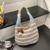 Bolso de Mano Versátil Casual Nuevo 2026, Bolso de Moda para Mujer, Bolso Cubo Simple Estilo Relajado, Bolso de Tela de Gran Capacidad