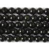 Ventas Directas de Fábrica Piedra Copo de Nieve Natural Piedra Mapa Flash Negro Ágata Pulsera Collar Accesorios DIY Joyería con Cuentas